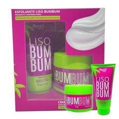 Kit Repos Esfoliante E Creme Liso Bumbum