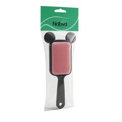 Escova Cabelo Nativa Raquete Flex Com Orelhas