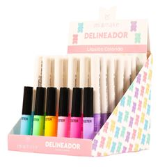 Delineador Colorido Mia Make Sortido