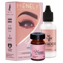 Henna Sobrancelha Menela Castanho Claro 2,5g