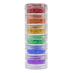 Kit Glitter Pó Colormake C/6 Cores Pride