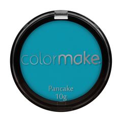 Base Colormake Pancake Maquiagem Artística Azul Turquesa
