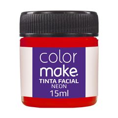Tinta líquida Colormake Vermelho Neon 15ml