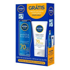 Protetor Solar Nivea FPS70 200ml/40ml
