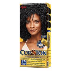 Tintura Cor&ton Preto Azul 1.7+