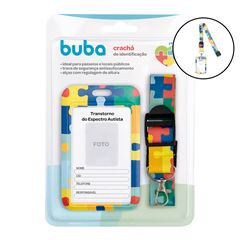 Cracha Buba Identificação Espectro Autista