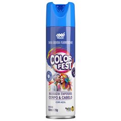 Tinta Temporária Color Fest Axe Brasil Azul 150ml