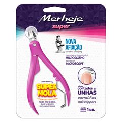 Alicate para unhas Merheje Super Pink