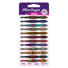 Pinça Merheje Depilatória Decorada C/12un