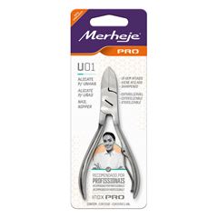 Alicate Inox para Unhas Merheje Pro