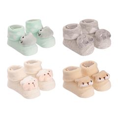 Meia Bichinho Pimpolho Com Chocalho RN Unissex Sortida REF0300856