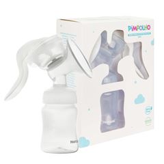 Bomba Manual Pimpolho Extratora de Leite 180ml Branca