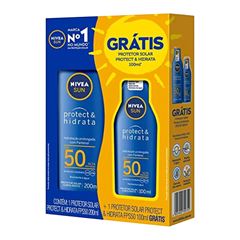 Protetor Solar Nivea P&H FPS50 200/100ml