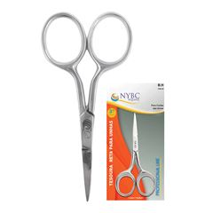 Tesoura Para Unhas Nybc Ponta Curva 8,9 Prata REF TUR-312