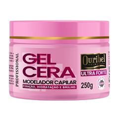 Gel Modelador Capilar Ultra Forte Lady Hair 250G Ouribel