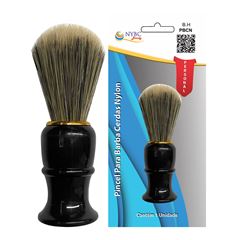 Pincel para Barbear Nybc Cerdas Naturais REF PBCM