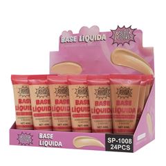 Base Líquida Super Poderes Acabamento Leve Sedoso 40ml C/24 SP1008