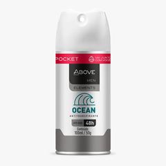 Desodorante Above Aerosol Pocket Elements Ocean 100ml