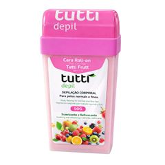 Cera Depilatória Tutti Refil Roll-On Tutti Frutt 50g