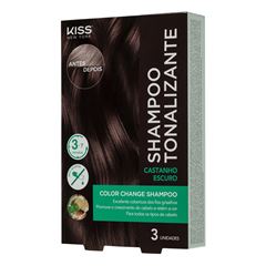 Shampoo Tonalizante Color Change Kiss Castanho Escuro