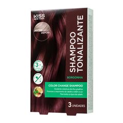 Shampoo Tonalizante Color Change Kiss Borgonha
