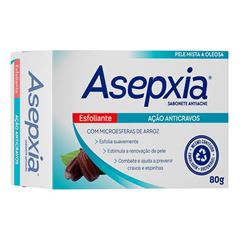 Sabonete Asepxia Antiacne Esfoliante 80g