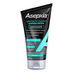 Sabonete Liquido Asepxia Carvão Detox 150ml