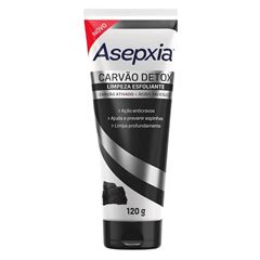 Sabonete Esfoliante Asepxia Carvão Detox 120g