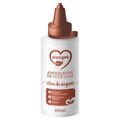 Amolecedor De Cutículas Sou Vegan Óleo De Argan 100ml