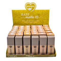 Base Sou Vegan Matte HD Cores Claras Sortido 30ml