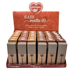 Base Sou Vegan Matte HD Cores Escuras Sortido 30ml