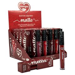 Batom Sou Vegan Matte Cores Escuras Sortido