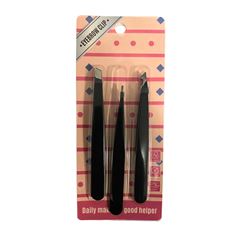 Kit Pinca de Metal Preto C/3 Unidades DF101-PI184-2