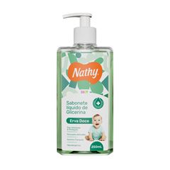 Sabonete Liquido Glicerinado Nathy Erva Doce 250ml