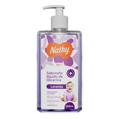 Sabonete Liquido Glicerinado Nathy Lavanda 500ml