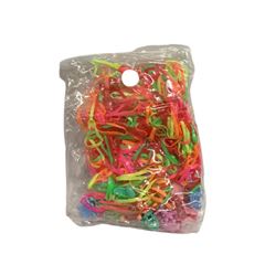 Conjunto Mini Piranhas Elasticos Para Cabelo Dafu DF415-PR2603-01
