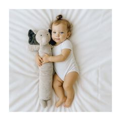 Naninha Rolinho Pimpolho Unissex Elefante/Cinza