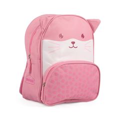 Mochila Bichinho Pimpolho Feminina Gato/Rosa