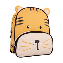 Mochila Infantil Pimpolho Masculino Tigre Laranja