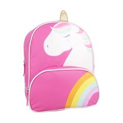 Mochila Infantil Pimpolho Feminina Unicornio Pink