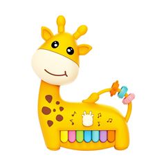 Girafa Musical Pimpolho Unissex Laranja