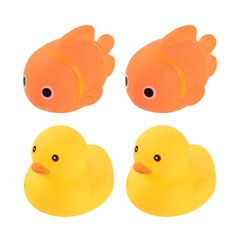 Bichinhos Para Banho Pimpolho Unissex Colorido