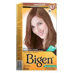 Tintura Permanente Cless Bigen 45 Chocolate 6g