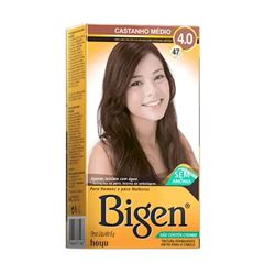 Tintura Permanente Cless Bigen 47 Castanho Medio 6g