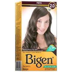 Tintura Permanente Cless Bigen 57 Preto 6g