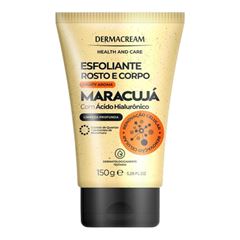Esfoliante Dermacream Detox Fruity Aroma Corpo Rosto Maracuja 150g