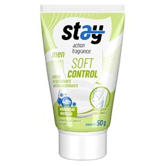 Desodorante em Creme Bisnaga Stay Soft Control Men 50g