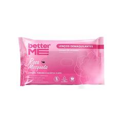 Lenço Demaquilante Better Me Rosa Mosqueta C/25 Toalhas