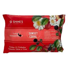Lenço Demaquilante Shine s Sunset Coral C/25un