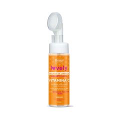 Mousse de Limpeza Facial Face Beautiful Vitamina C C/Escova 150ml